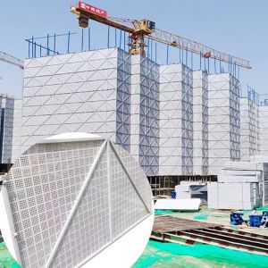 Construction Safety Nets Steel Plate Scaffold Safety Mesh For Building