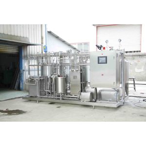 Pasteurized Milk Sterilization Machiner Electric Driven