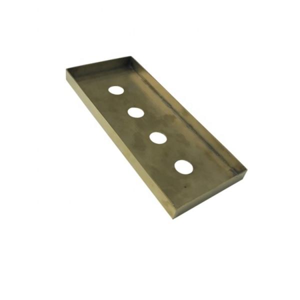 Quality Custom Sheet Metal Parts Brass Laser Cutting CNC Punching Welding For Cover wholesale