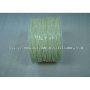 Cheap 3D Printer Material Glow In The Dark Filament Green1.75 / 3.0mm PLA for sale