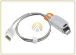 DB 9 Pin Bci Spo2 Sensors , Reusable Adult Spo2 Finger Sensor TPU Material Cable