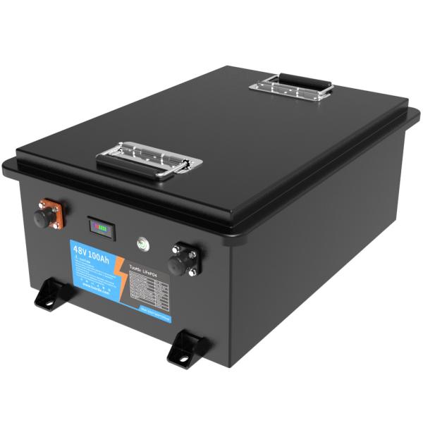 Quality 5000 Times AGV Lithium Battery , 100Ah 48V Lifepo4 Golf Cart Lithium Battery wholesale