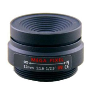 Cheap 1/2.5&quot; 12mm F1.6 3Megapixel CS-mount Fixed Focal IR Lens Megapixel Prime Lens for sale