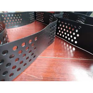 Road Construction Subgrade Slope Protection Geocell Custom Black Perforated