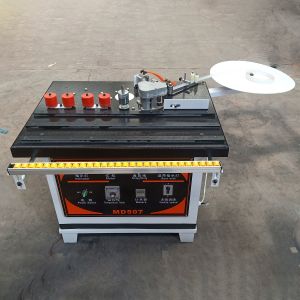 50mm Effective Cutting Width Curve Edge Banding Machine for Woodworking