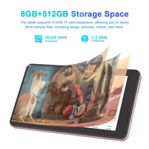 C Idea 7 Inch Android Tab, 8+512gb, Quad Core, Educational Tablet Perfect For