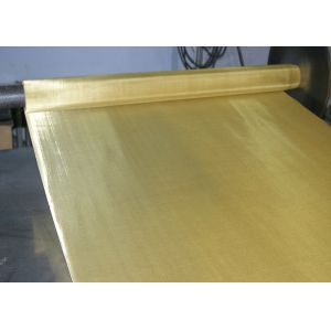 High Bright Decorative Brass Wire Mesh Roll Woven Wire Screen Cloth 1m-50m