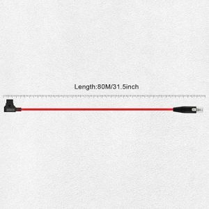 Alvin's Cables TVLogic Power Cable Mini XLR 4 Pin Female to D-Tap Ultra Soft