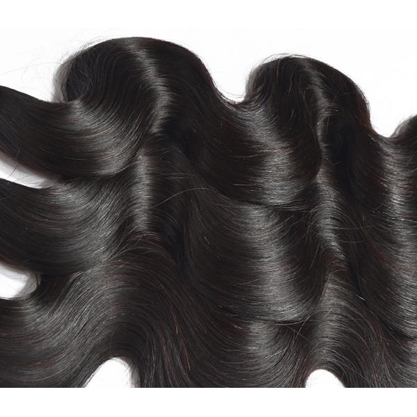 Full Cuticle Curly Human Hair Extensions , Unprocessed Grade 8A Peruvian Hair Wave