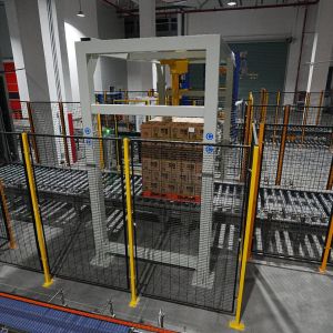High Quality Automatic Single Channel Gantry Palletizer Loading Crate Machine