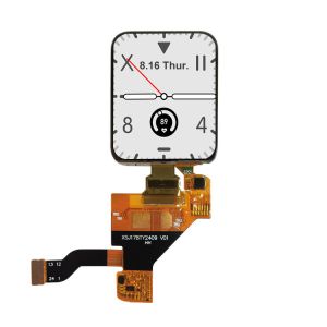 1.78 Inch AMOLED Display Module, 350cd/M2 368X448 Resolution, QSPI Interface