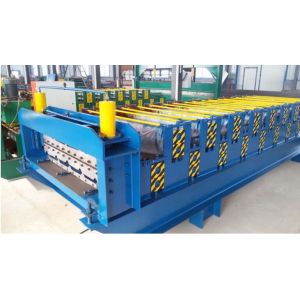 Aluminium Roofing Tile Cold Roll Forming Machines With 12m / Min High Speed