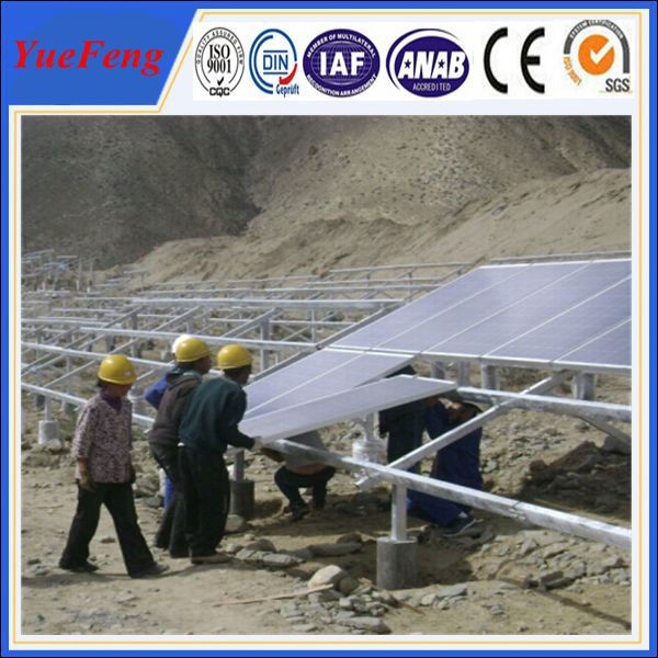 Quality Ground mounted solar power plant project, solar mounting structure wholesale
