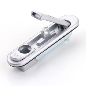 Zinc Electrical Cabinet Door Lock , High Security Door Locks With Swing Handle