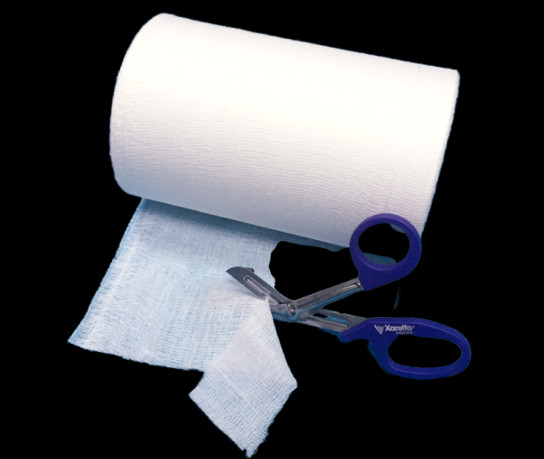 Quality Lightweight Health Cotton Gauze Bandage Roll High Absorbency No Fluorescence wholesale