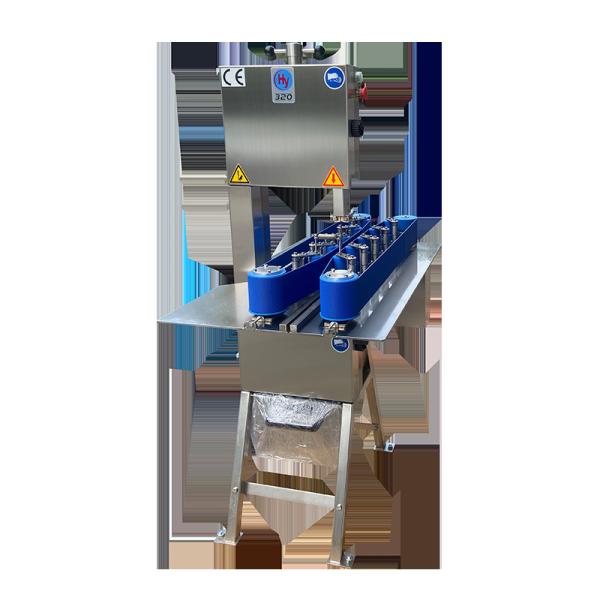 Quality 2000kg/H Chicken Bone Cutter Automatic Duck Half Slicing Machine wholesale