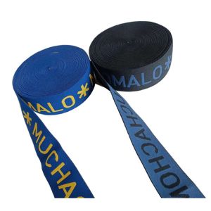 10mm-65mm Jacquard Elastic Webbing Pantone Spandex Elastic Band
