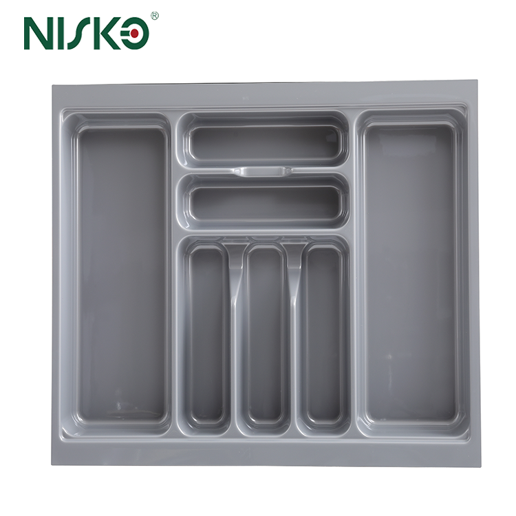 Kitchen Flatware Tray Storage Organizer Cutlery Drawer Insert For Spoons Forks