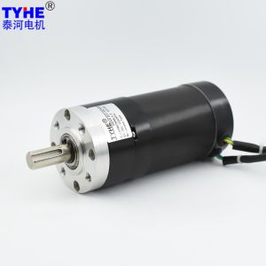 57mm 100 Watt 125w PMDC Brushless DC Motor With Planetary Gearbox 20nm 100nm Big