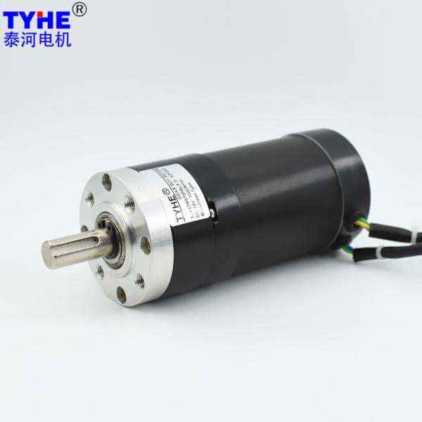 57mm 100 Watt 125w PMDC Brushless DC Motor With Planetary Gearbox 20nm 100nm Big