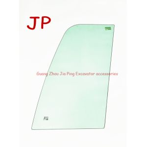 Ya00001500 Kobelco Excavator Glass Left Push Front Cab Glass