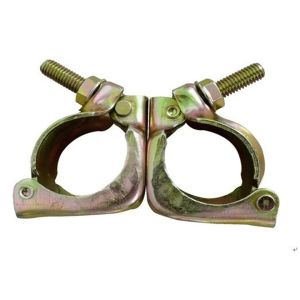 Galvanized Steel Scaffolding Joint Coupler Pressed Swivel Coupler Easy Assembly