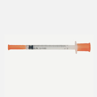Sterile Non - Toxic, Pyrogen Free Disposable Insulin Syringe With 27 - 30G