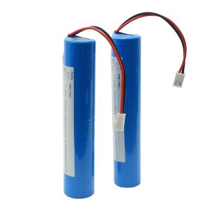 Stick Type 6.4 V Cylindrical LiFePO4 Battery 6600mAh JST VH 2P Connector