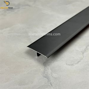 China Ceramic Edge Aluminum Tile Trim T Shaped Transition Strip 3000mm Floor on sale