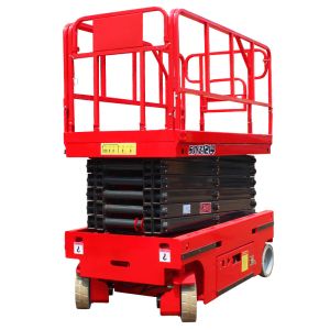 Hydraulic Elevation Platforms Mobile Track Scissor Lift With Ce Movable Scissor