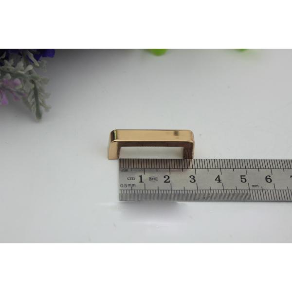 Metal fitting bag hardware 25 mm inner size gunmetal color zinc alloy arch bridge for straps