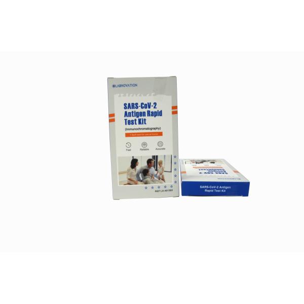 Quality Nasal Swab SARS COV 2 Antigen Rapid Test Kit CE Certificated Simple Operation wholesale