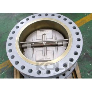 Flanged Wafer Check Valve Stainless Steel Dual Plate 2-48 Inch