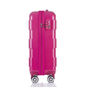 Lightweight 24" Aesthetic Luggage Luxury Design Durable Construction and TSA