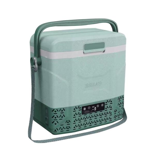 Quality Shoulder Belt Mini Freezer DC 12v Portable Car Fridges Cooler Compressor Camping Fridge Freezer wholesale