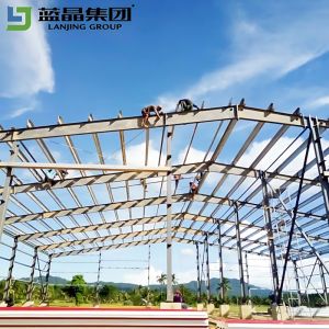 Multi Functional Custom Workshop Metal Building Galvanized Steel