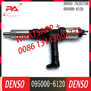 095000-6120 Diesel Common Rail Fuel Injector 6261-11-3100 For KOMATSU WA500-6