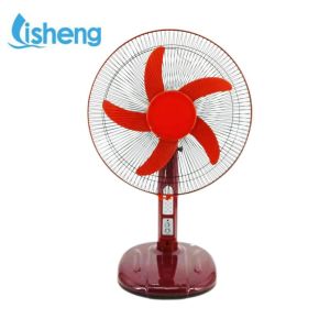 BLDC Rechargabale Solar Floor Fan With 12V DC Brushless Motor