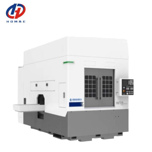 Inverted Vertical Lathe IVT45 Spindle Gripping Automatic Loading And Unloading