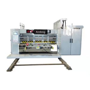 Paperboard Flexo Printing Slotting Die Cutting Machine Long Lifespan