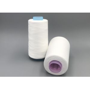 Optic White Industrial Sewing Machine Thread Moisture Resistance Bright Virgin