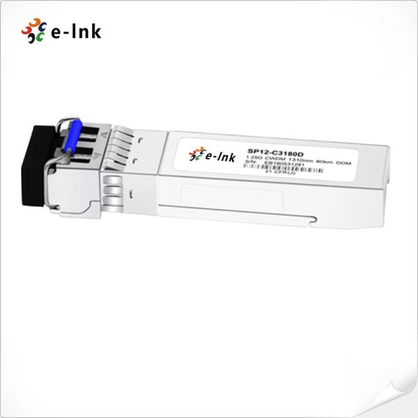 Quality 1.25Gb/s 80km CWDM SFP Transceiver wholesale