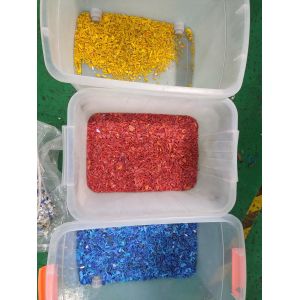 Wenyao Automatic And Efficient Plastic Flakes And Plastic Granules PET PVC Color