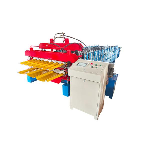 Quality Automatically PPGI GI PPGL GL Double Layer Roll Forming Machine 8*1.5*1.5m wholesale