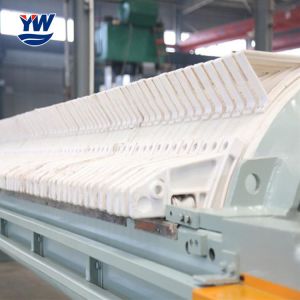 Ceramic Clay Filter Press Building For Slurry Kaolin High Pressure Round Plate