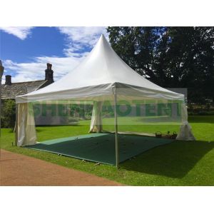 Custom Size Pagoda Party Tent High Strength Aluminum Alloy Easy Installation