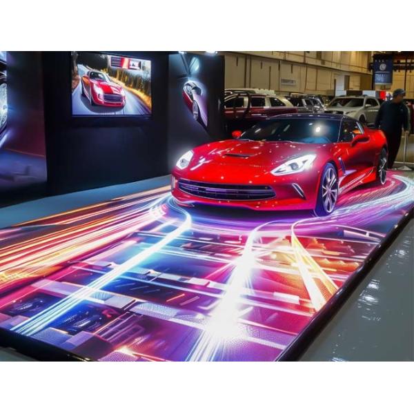 P1.95 Dance Floor LED Display Interactive For Indoor Stage With High Refresh Rate