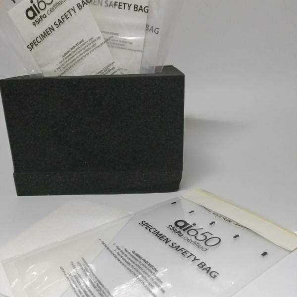 Quality Anti Static 95kpa Specimen Transport Bag With Document Pouch wholesale