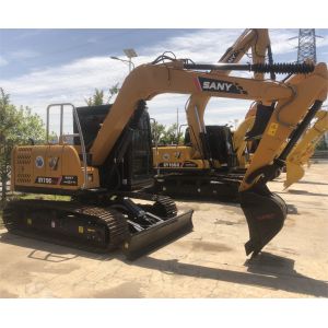 41.1 kw Engine SANY SY75C Pro Excavator Excellent Working Performance Guaranteed