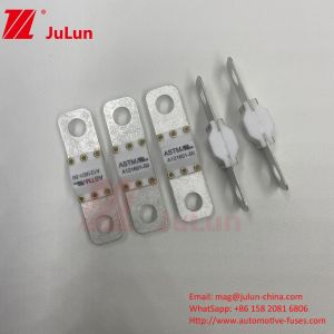 ASTM A121601-80A 125VDC EV Fast Charger / Electric Vehicle Fast Charging  Medium Fusing Bolt Screw Terminal Fuse